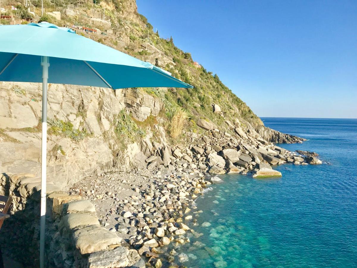 La Marina Tower Apartment With Private Sea View Terrace Vernazza Exteriör bild